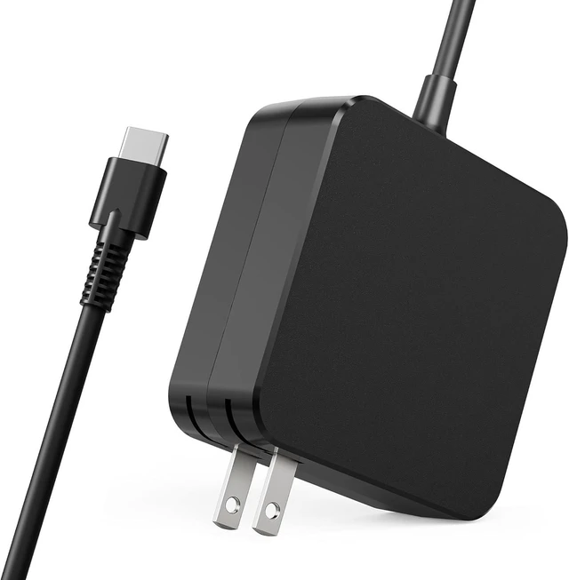 Alt view image 8 of 14 - Universal 65W USB C Charger Compatible with Lenovo, MacBook, ASUS, HP, Dell, Acer, Nintendo Switch, Steam Deck, ROG Xbox Ally and All Type C Devices, Foldable GaN PD3.0 Laptop Power Adapter