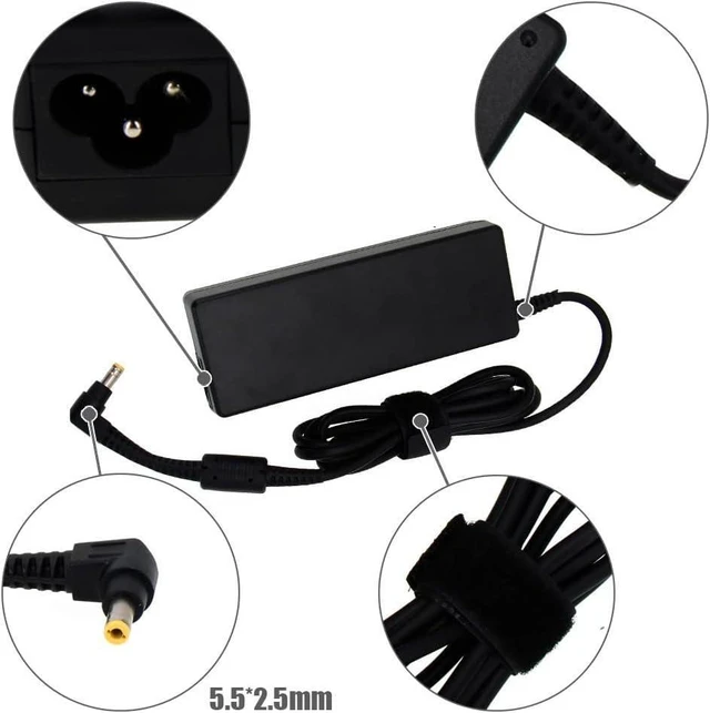 Alt view image 10 of 12 - 110W 15.6V 7.05A CF-AA5713A M2 CF-AA5713A M1 AC Adapter fit for Panasonic Toughbook CF-19 CF-31 CF-53 CF-52 CF-54 CF-33 CF-74 Laptop Charger 5.5 2.5mm