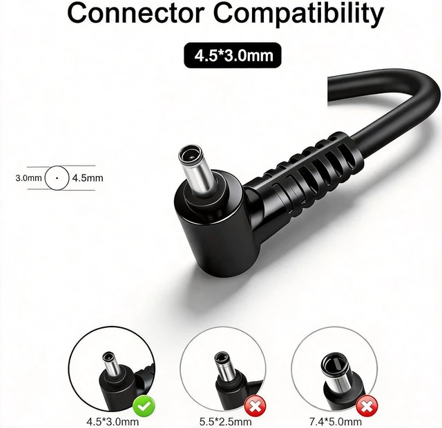 Alt view image 8 of 12 - 180W Laptop Charger Fit for MSI Katana GF66 GF76 Pulse GL66 GL76 Creator M16 Stealth 15M Crosshair Sword 15 17 A17-180P4B 20V 9A Power Adapter Supply Cord 4.5x3.0mm Tip