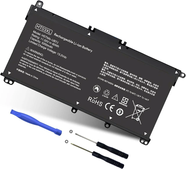 Alt view image 8 of 14 - Upgraded 60Wh HT03XL L11119-855 Laptop Battery Replacement for HP Pavilion 14-DQ 15-DY 15-DA 15-CS 17-BY Series 15-DY1023DX 15-DY1043DX 15-DY0013DX HTO3XL HT03041XL and More