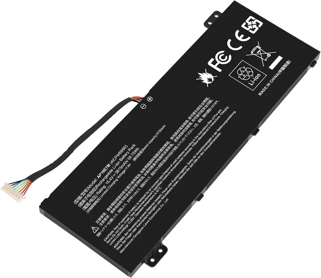 Alt view image 8 of 14 - AP18E7M AP18E8M Battery for Acer Nitro 5 AN515-54 AN517-51 AN515-55 AN515-44 AN515-43, Nitro 7 AN715-51, Predator Helios 300 PH315-52 PH317-52 PH317-53, Aspire 7 A715-74G, Triton 300 PT315-51 58.75Wh