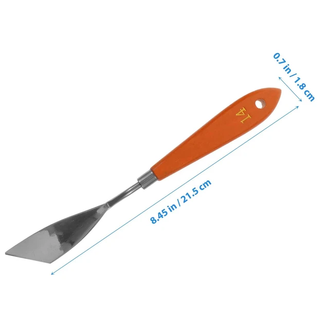 Alt view image 5 of 6 - 3Pcs 3D Printer Spatula Removal Tools Stainless Steel Wooden Handle Easy Print Lift Remover Kit 3D Printer Spatula