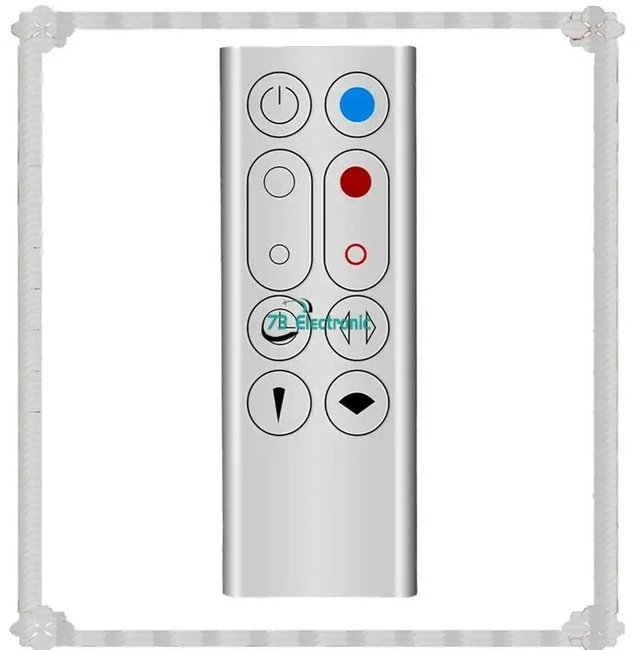 Alt view image 5 of 6 - 20X Replacement Remote Control for AM09 HP00 HP01 Air Purifier Leafless Fan Silver Universal Remote Control