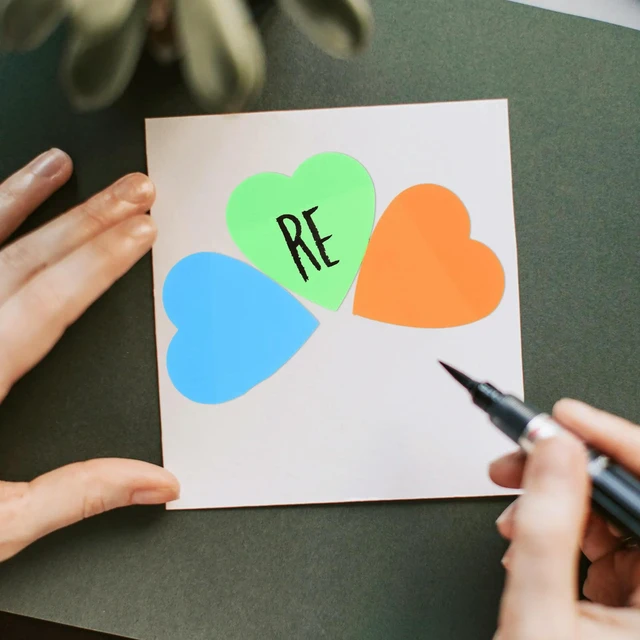 Alt view image 6 of 6 - Fluorescent Heart Memo Pads Pet Material Self Adhesive Note Stickers Smooth Writing Tear Off No Residue Compact Decorative