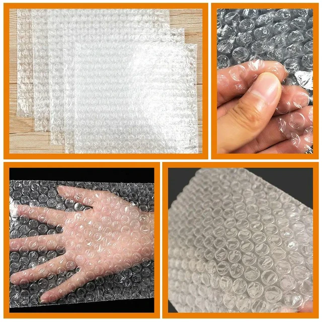 Alt view image 5 of 6 - 100Pcs Premium Bubble Mailers Lightweight Strong Adhesive Seal Bubble Shipping Envelopes for Small Business Jewelry Packaging
