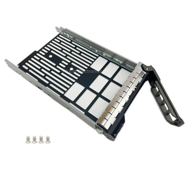 Alt view image 4 of 6 - 5pcs 3.5" SAS SATA Hard Disk Caddy Tray for PowerEdge T330 T430 T630 R230 R330 R430 R530 R630 R730 R730XD KG1CH 058CWC