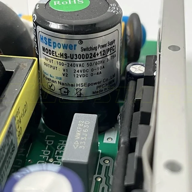 Alt view image 12 of 12 - HSPower HAC300W 24V+12V Power Supply For Stage Moving Head Light