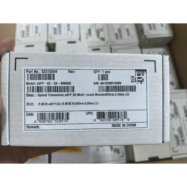 Alt view image 6 of 6 - for eSFP-GE-SX-MM850 02315204 GE 1.25G 850nm LC Multi-mode Optical Module