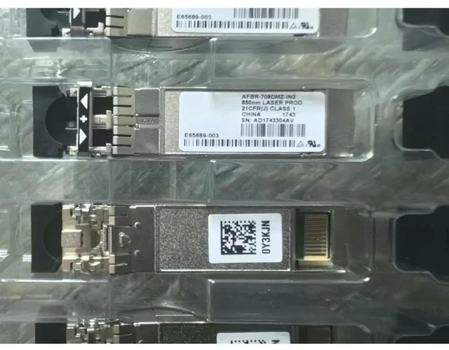 Alt view image 5 of 6 - E10GSFPSR 10G 850nm 300m MMF Dual Fiber SFP+ Optical Module 10GBASE-SR for