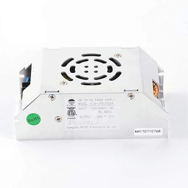 Alt view image 5 of 6 - DC24V 500W Switching Power Supply K18-UP500S24 for Electronical Device