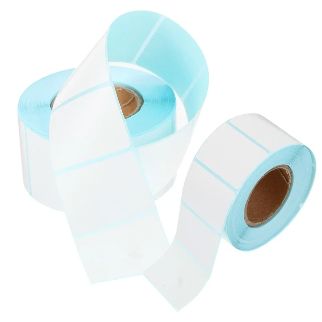 Alt view image 5 of 6 - 2 Rolls Blank Thermal els Waterproof Scratch Resistant Self Adhesive Shipping Address Price Name Plant