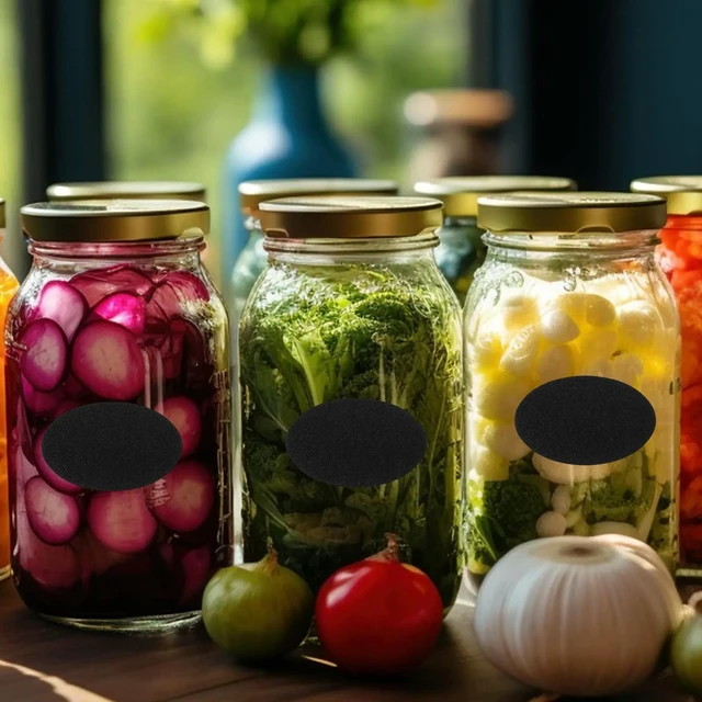 Alt view image 5 of 6 - 20 Sheets Easy-Apply Seasoning Bottle Stickers Kitchen eling Kit Self-Adhesive Classification Stickers for Spice Jars