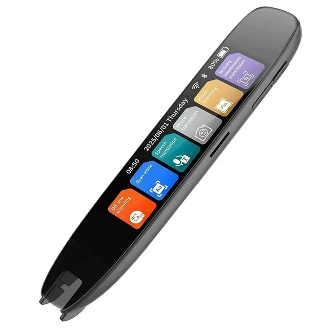 Alt view image 4 of 6 - For Dyslexia Scan Reader Pen-142 Type Translator Featuring Real-Time Text-To-Speech& Scan To Text Functionality