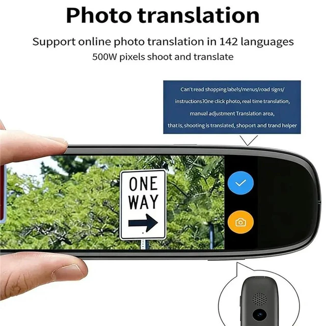 Alt view image 6 of 6 - For Dyslexia Scan Reader Pen-142 Type Translator Featuring Real-Time Text-To-Speech& Scan To Text Functionality