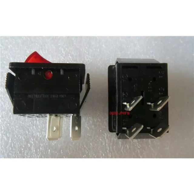 Alt view image 6 of 6 - For C1553VQ ARCOLECTRIC 4 Pin 2 Gear Rocker Arm with Light Power Switch 16A