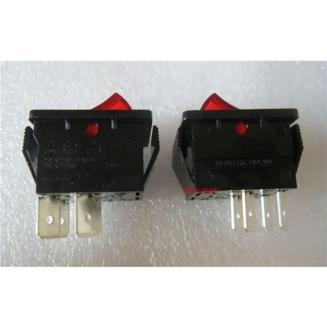 Alt view image 5 of 6 - For C1553VQ ARCOLECTRIC 4 Pin 2 Gear Rocker Arm with Light Power Switch 16A