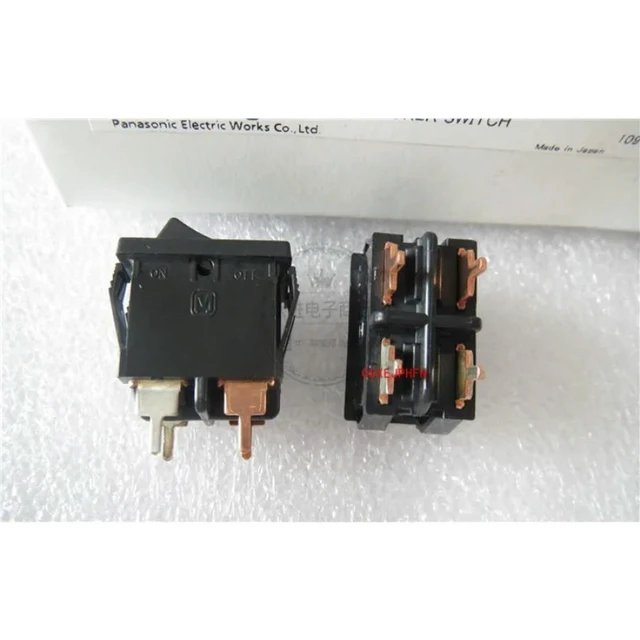 Alt view image 6 of 6 - For AJ7221BP3F High Current Ship Type 4 Tip Foot 2 Gear Rocker Arm Rocker Power Switch 16A
