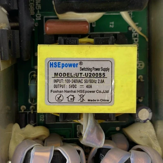 Alt view image 5 of 6 - HSpower 5V 40A 21CMX6.2CMX3.2CM Stage Lighting Led Bar Par Light Power Supply Source