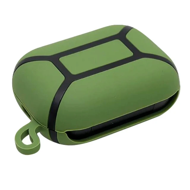 Alt view image 4 of 6 - 1Pcs Compact Silicone Earphone Case Earbuds Protective Cover Easy Grip One Hand Size Outdoor Activity Carrying Solution