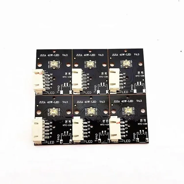 Alt view image 6 of 6 - 2pc/lot JIJIA 40W-LED V4.3 Led Lamp RGBW 4in1 Light Source For 12X40W 10X40W Pixel Led Beam 7X40W LED Moving Head Light