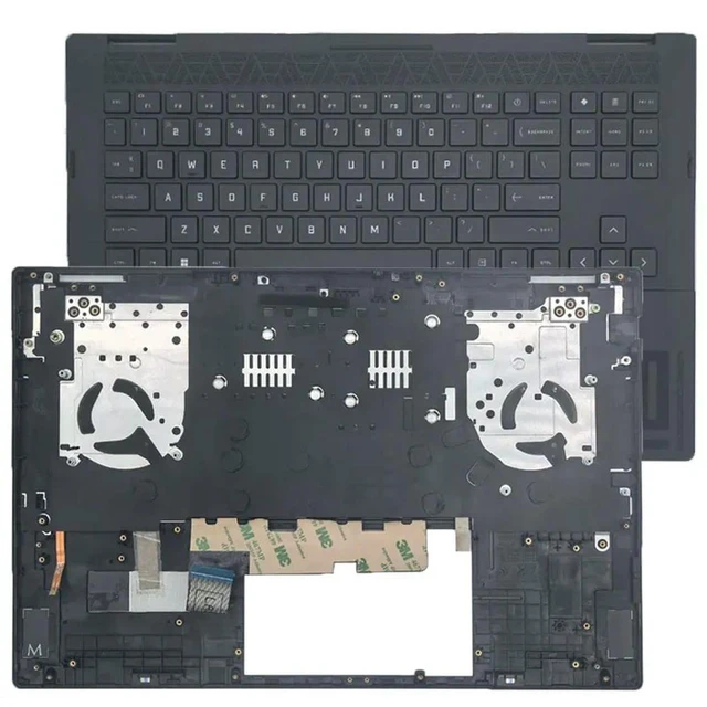 Alt view image 6 of 6 - For Shadow Genie 8 Pro 16-K 16-N TPN-Q280 Q281 Keyboard with C case