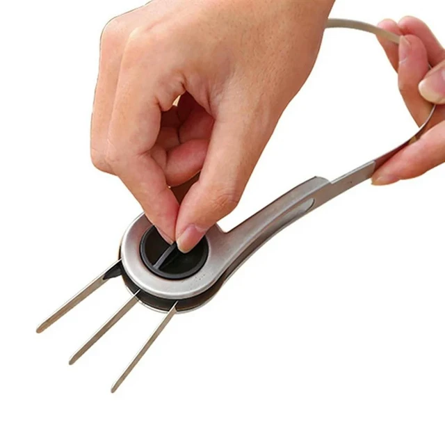 Alt view image 4 of 4 - Stainless Steel Fruit Cutter Corer Dicer Fruit Slicer Multifunctional Fruit Core Removal Tool