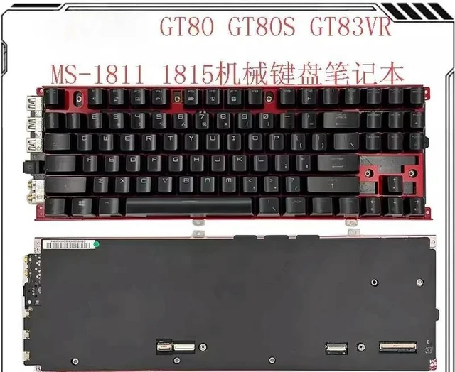 Alt view image 4 of 6 - For GT80 GT80S GT83VR MS-1811 1815 Mechanical Keyboard Notebook, US
