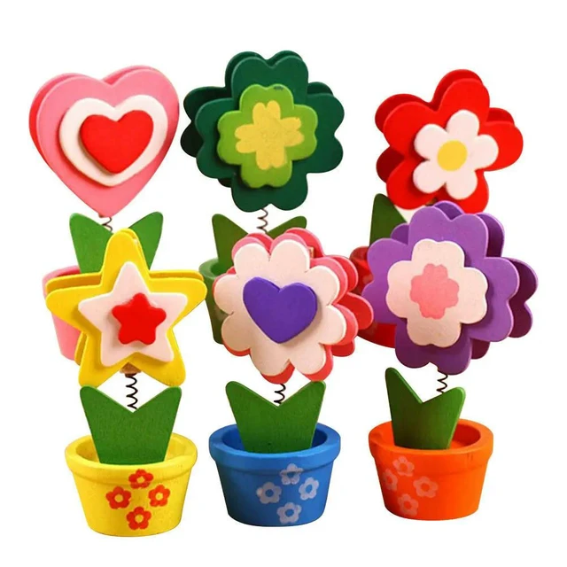 Alt view image 6 of 6 - 6Pcs Note Paper Pegs Eco Wooden Clips Natural Design Stylish Photo Decoration Clips Home Office Decor Gift Ideas