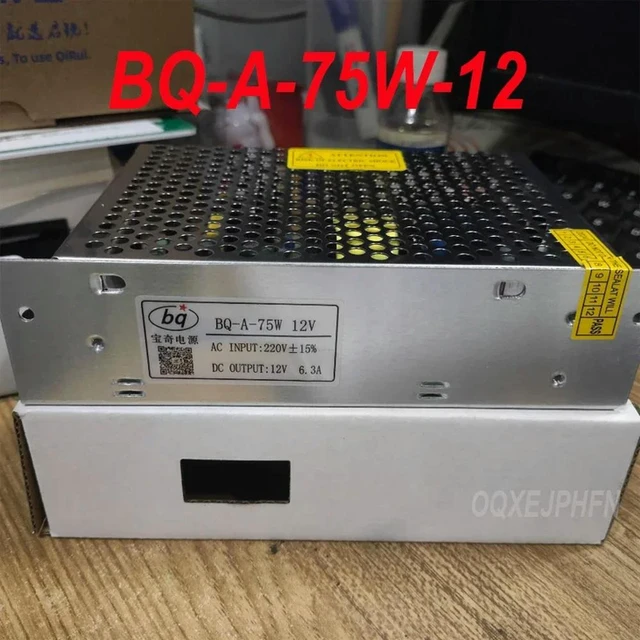 Alt view image 4 of 6 - Power supply For BQ-A-75W-12 BQ-A-75W 12 12V6.3A 70W monitor LED counter light 1 Pcs