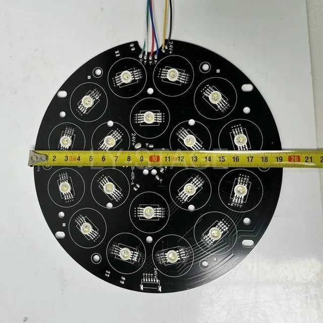 Alt view image 5 of 6 - 194mm Diameter RGBW 18X12W 4in1 24V LED PAR Light Bare Panel Board for LED Par Light Repair