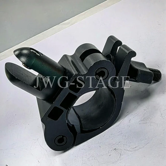 Alt view image 5 of 6 - 2pcs/lot Stage Lighting Accessories Moving Head Beam Led Par Lights 200KG Black Large Hooks Clamp For Truss Tubes36-50MM