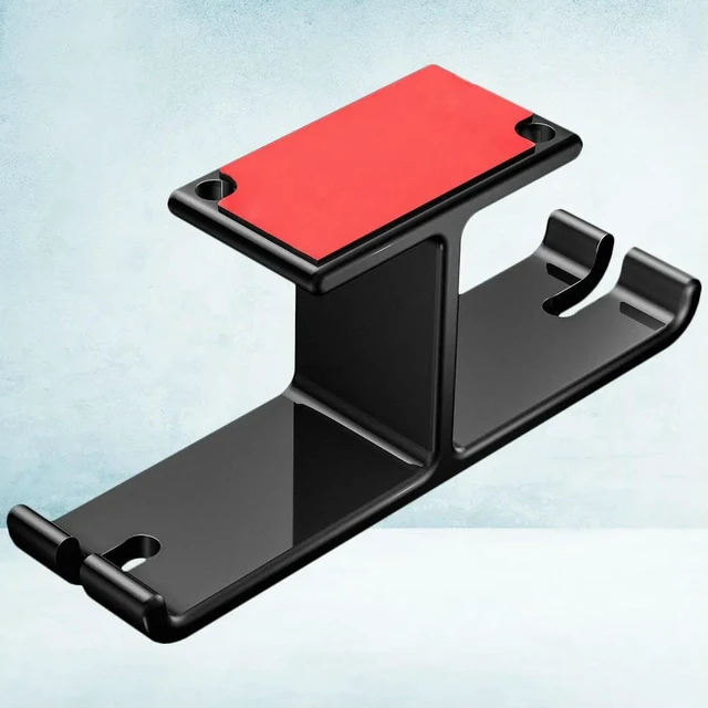 Alt view image 4 of 6 - 1Pcs Premium Plastic Headphone Holder Hook for Desk Organization Keeps Headphones Safe Scratch-Free Hanging Headset