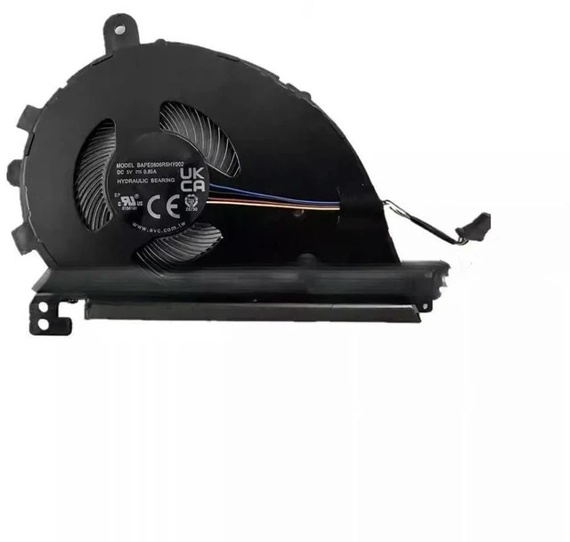 Alt view image 4 of 6 - Laptop CPU Cooling Fan BAPE0806R5HY002 DC5V 0.50A HQ23300147000 For ExpertBook B5 OLED, B5302, B5302C p3350ce