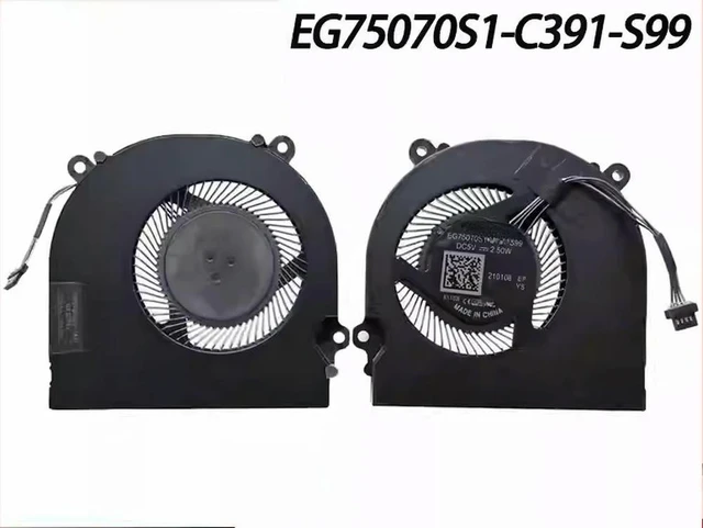 Alt view image 5 of 6 - Laptop CPU Cooling Fan EG75070S1-C391-S99 DC5V 2.5W 4Pin THER7GK5C6-1431 GK5CP6V