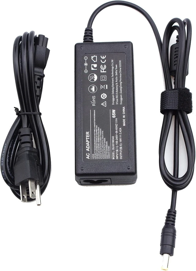 Alt view image 7 of 12 - 19V Monitor Power Cord for Acer LCD SB220Q R240HY H236HL G226HQL S231HL G236HL G246HL G276HL G247HL G257HU R221Q S230HL S202HL S240HL S271HL S220HQL S201HL S211HL S242HL Adapter Laptop Charger