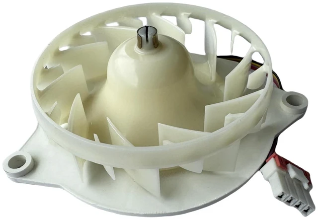 Alt view image 9 of 14 - EAU63503708 (OEM) Refrigerator Evaporator Fan Motor for LG Refrigerator. DC12V 1A Refrigerator Freezer Damper DC Fan Motor, 2-Years Warranty
