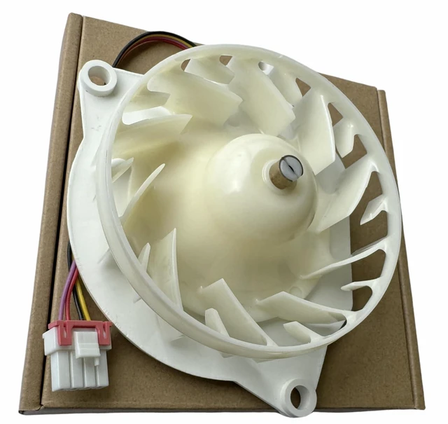 Alt view image 14 of 14 - EAU63503708 (OEM) Refrigerator Evaporator Fan Motor for LG Refrigerator. DC12V 1A Refrigerator Freezer Damper DC Fan Motor, 2-Years Warranty
