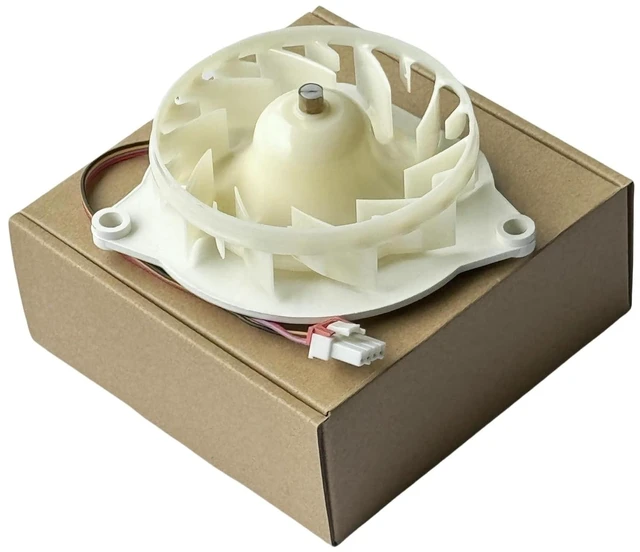 Alt view image 11 of 14 - EAU63503708 (OEM) Refrigerator Evaporator Fan Motor for LG Refrigerator. DC12V 1A Refrigerator Freezer Damper DC Fan Motor, 2-Years Warranty