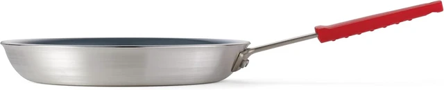 Alt view image 10 of 14 - Tramontina Professional 12-Inch Ceramic Non Stick Large Frying Pan, Heavy-Gauge Aluminum Skillet with Nonstick Coating, Dishwasher and Oven Safe, Gray