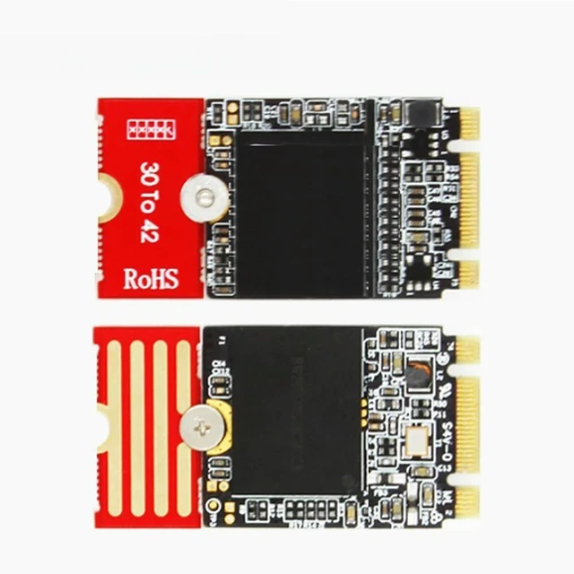 Alt view image 6 of 6 - 1Pcs M2 M2PLUS NGFF NVME SSD Adapter M.2 Extended Transfer 2230 2242 2260 2280 Aircraft M2 Change Long Size U.2 M3 M.3 24BB