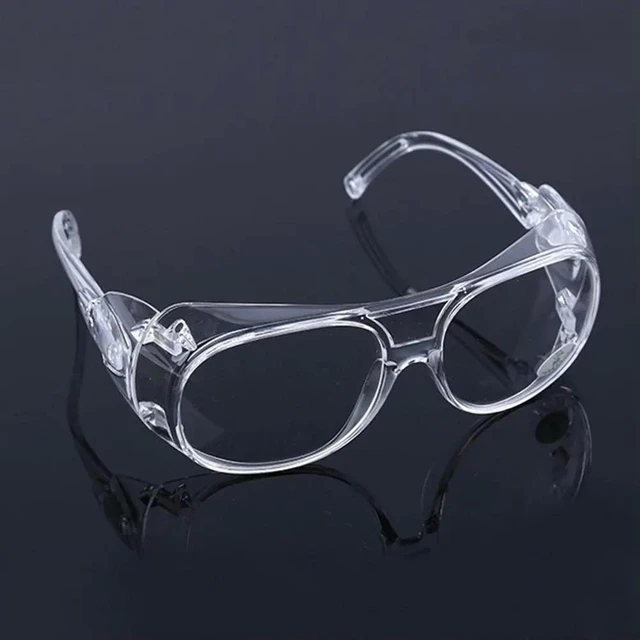 Alt view image 6 of 6 - Transparent Protective Eyeglasses Multifunctional Windproof Eye Protective Glasses for Outdoor Activities Dust Droplets