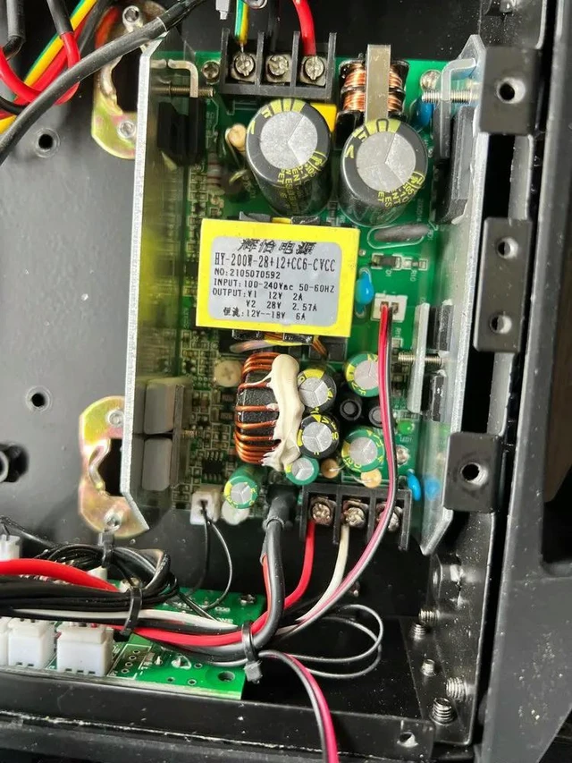 Alt view image 5 of 6 - HY-200W-28V+12V+12V--18V Power Supply For Stage Lighting LED Moving Head Lights