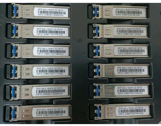 Alt view image 4 of 6 - SFP-S4-L192P5 V2 H010 10G 1550nm 40km SMF Dual Fiber SFP+ Optical Module 10G/TG40-55DCR for Maipu
