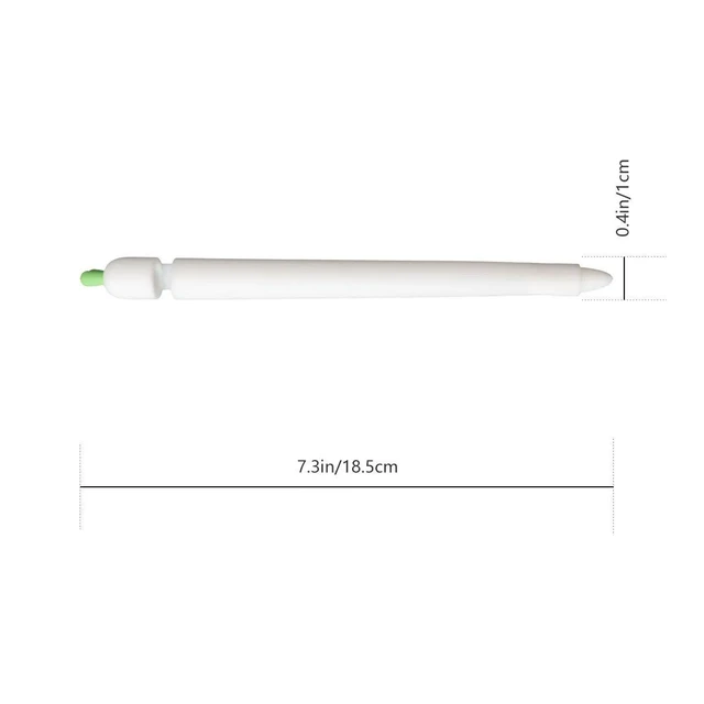 Alt view image 6 of 6 - Silicone Stylus Protective Cover Carrot Design Compatible with Pencil 1 Reduces Wrist Fatigue Prevents Slipping