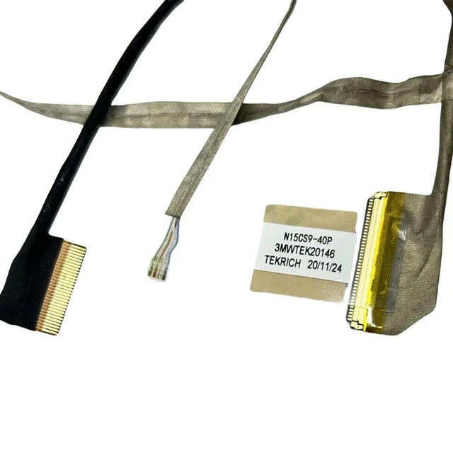 Alt view image 6 of 6 - For Gateway Gateway N15CS9 GWTN156 screen cable 40PIN 120HZ 1.17.N15CS9.PPX01
