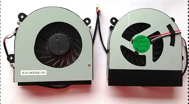 Alt view image 2 of 2 - For Shenzhou Raytheon K760E-I7 D2 Fan K760E-I7 D2 Notebook Fan CW37S03 Fan