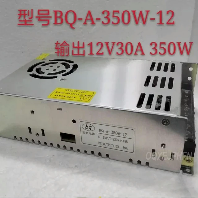 Alt view image 5 of 6 - Power supply For BQ-A-350W-12 12V30A 350W LED light word power supply 1 Pcs
