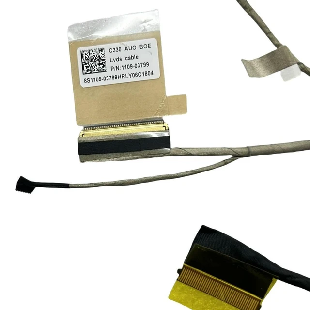 Alt view image 6 of 6 - For Chromebook C330 screen cable 1109-03799 1109-03808 5C10S73160