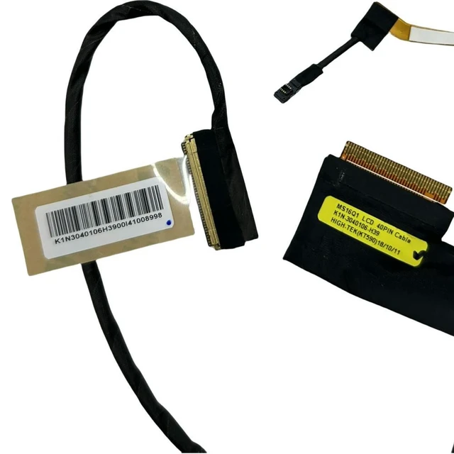 Alt view image 3 of 4 - For MS-16Q1 WS65 GS65 4K screen cable 40PIN 144HZ K1N-3040113-H39