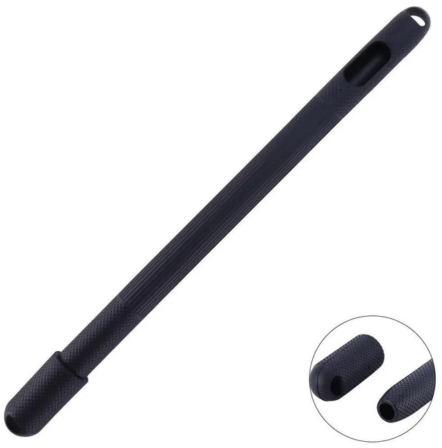 Alt view image 4 of 6 - Protective Case for Pencil Silicone Shockproof Cover with Pen Tip Protector Slim Lightweight Pencil Sleeve for Daily Use